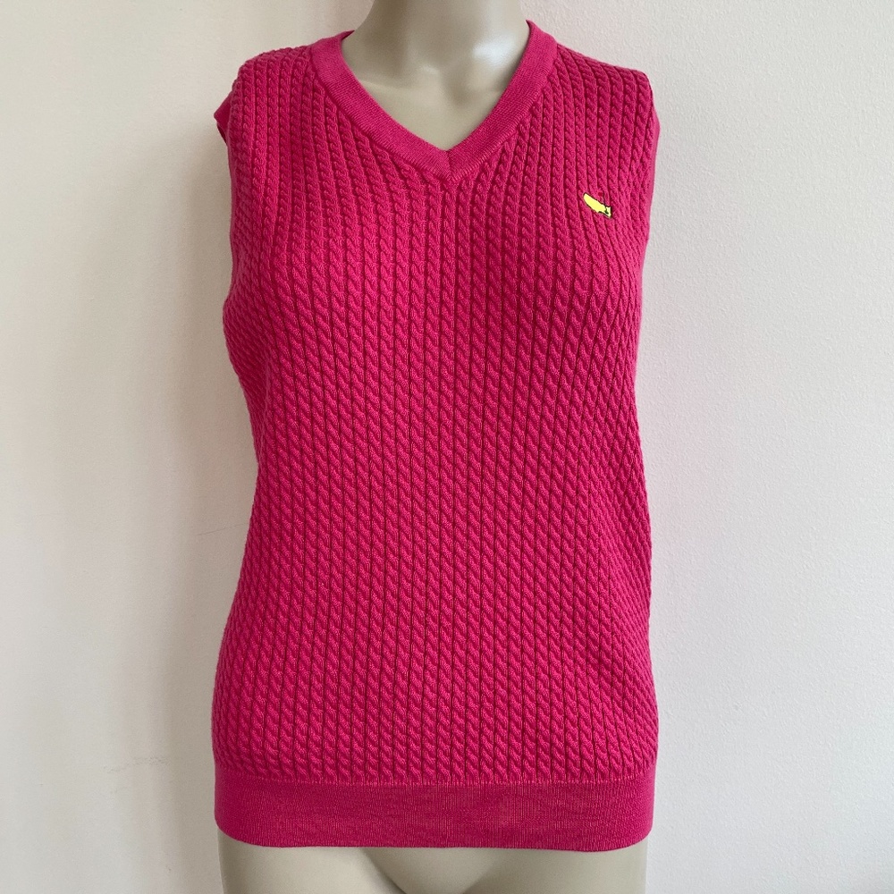 Magnolia Lane Masters M Cable Knit Sweater Vest